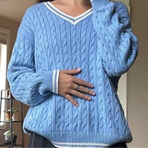 Brandy Melville Light Blue Sweater